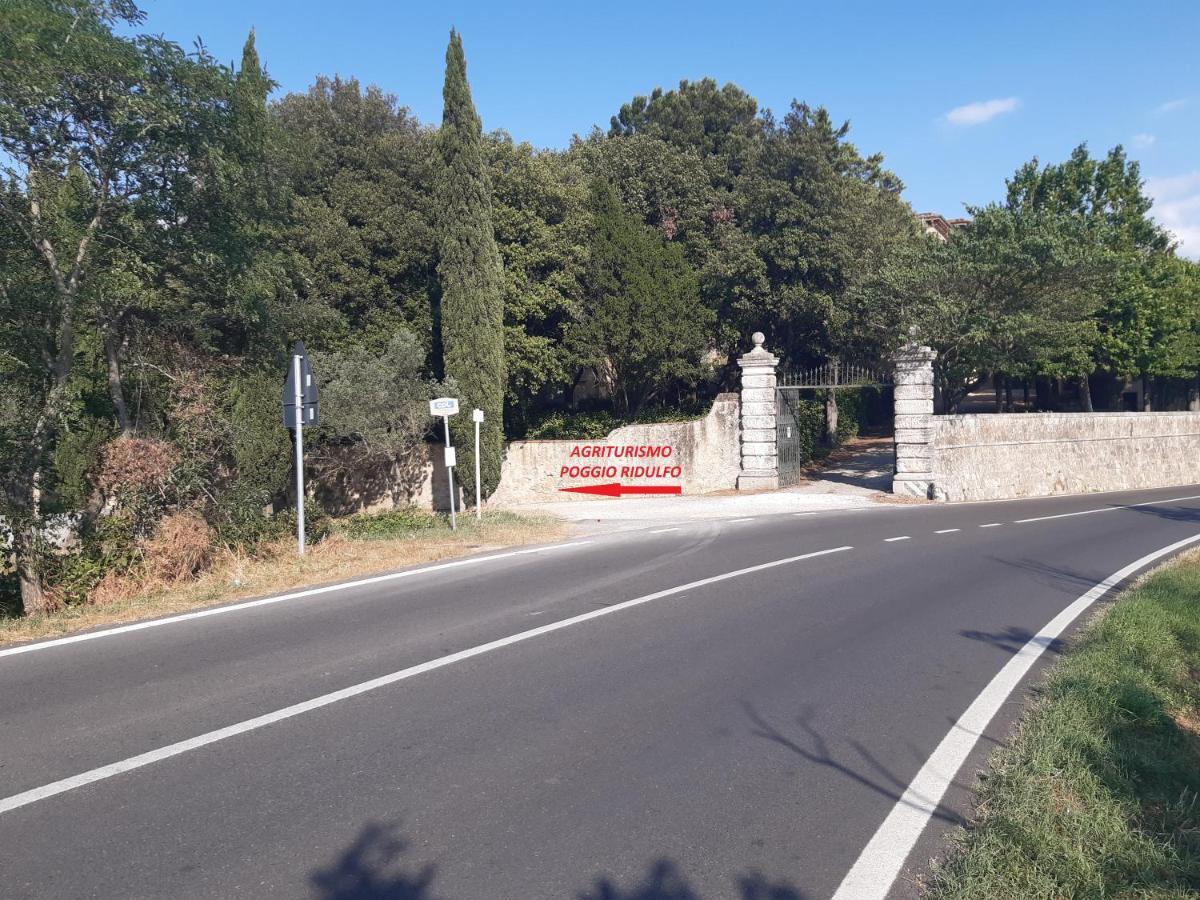 Agriturismo Poggio Ridulfo Вольтерра Экстерьер фото